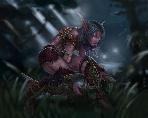 World Of Warcraft Wow Elves Warriors Games Girls Fantasy