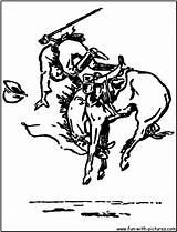 Horse Bucking Coloring Pages Getcolorings Color Getdrawings sketch template
