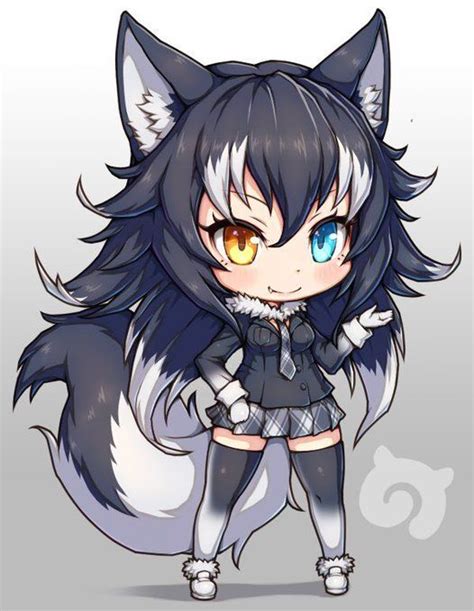 Wolf Wolf Girl Beautiful Wolf Wolf Girl Anime Pictures