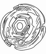 Beyblade Coloring Printable Pages Kids Description sketch template