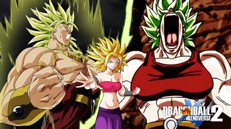 Dragon Ball Xenoverse 2 Mod Broly Vs Brola Mujer Kale