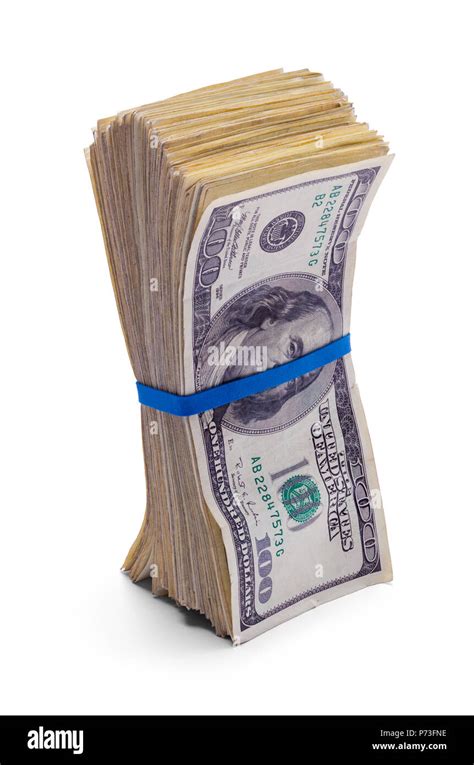 dollar bill stack  res stock photography  images alamy