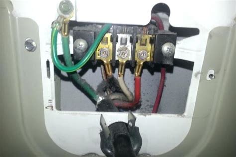 ge  prong dryer cord installation