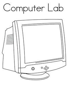 computer coloring pages cool coloring pages computer technology