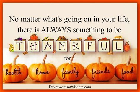 always something to be thankful for