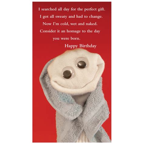 Quiplip Happy Birthday Greeting Card From The Sock Ems