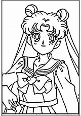 Coloring Pages Moon Sailor Mini Popular Coloringhome sketch template