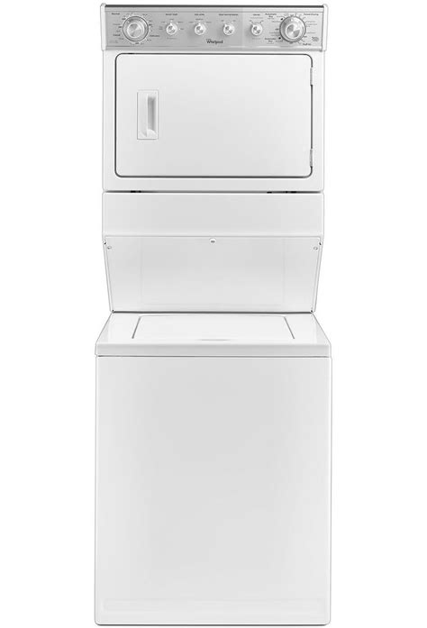whirlpool  stacked washer  dryer wgtew