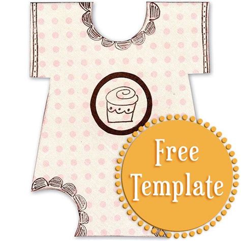 onesie template templates printable  templates baby cards
