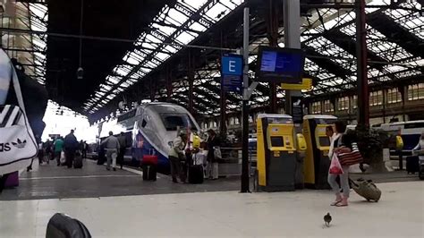 paris gare de lyon train station youtube