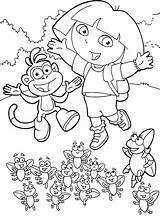 Dora Explorer sketch template