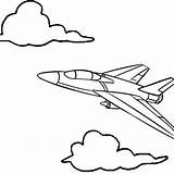 Jet Flying Airplane Mitraland sketch template