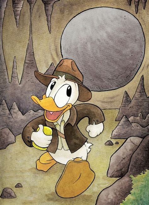 Donald Duck As Indiana Jones In Raiders Of The Lost Ark Catawiki
