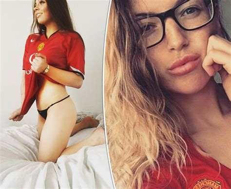 Man Utd News Sexy Fans Rock Instagram With Red Devils