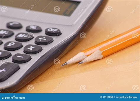 calculations stock image image  paper measure