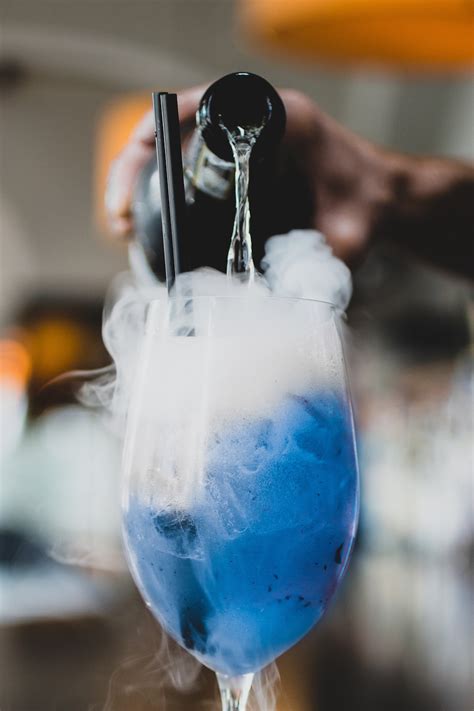 heres    dry ice   halloween potion cocktail