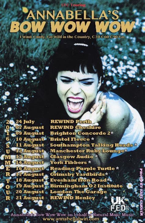 Annabella Lwin To Tour The Uk Return Of Bow Wow Wow Singer