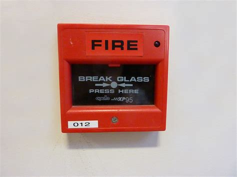 fire alarm red fire alarm  break glass press  flickr