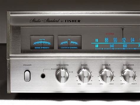 golden age  audio fisher rs  stereo receiver