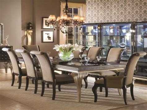 Hollywood Swank Modern 5 Pc 102 Glass Top Dining Table Set In Caviar