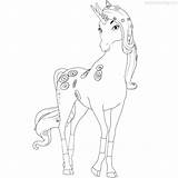 Lyria Unicorn Onchao Unicom Xcolorings sketch template