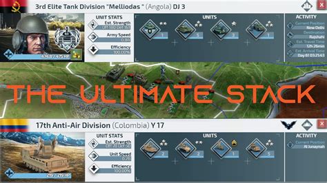 conflict  nations world war   ultimate land stack full tutorial youtube