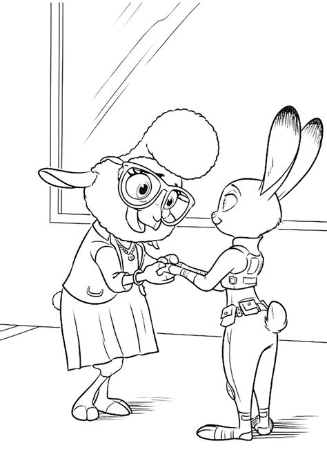 zootopia  kids zootopia kids coloring pages