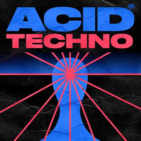 acid techno behance