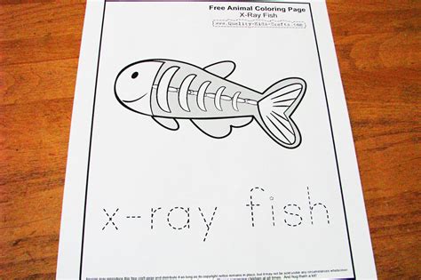 mommys  helper letter xx ray fish preschool theme