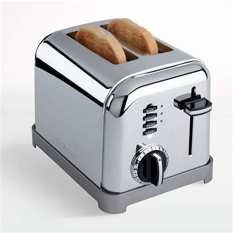 cuisinart classic  slice toaster reviews crate  barrel