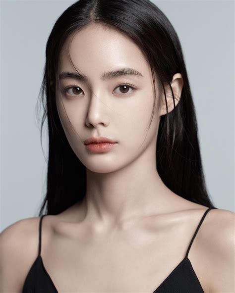 Korean Beauty Geisha Woman Face Girl Face Anatomy Head 3 4 Face