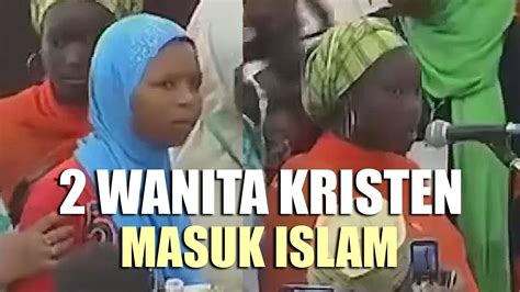 dua wanita kristen masuk islam sebelum sesi tanya jawab dr zakir naik youtube