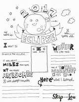 Eclipse Coloring Solar Sheet Graphic Questionnaire Organizer Print Celebrate Ways Lou Skip Remember Fill Special Want Way If Just sketch template