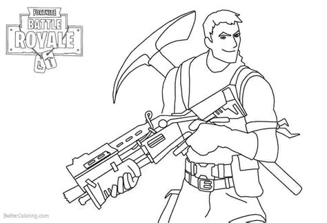 coloring pages fortnite bunny skin coloring pages ideas