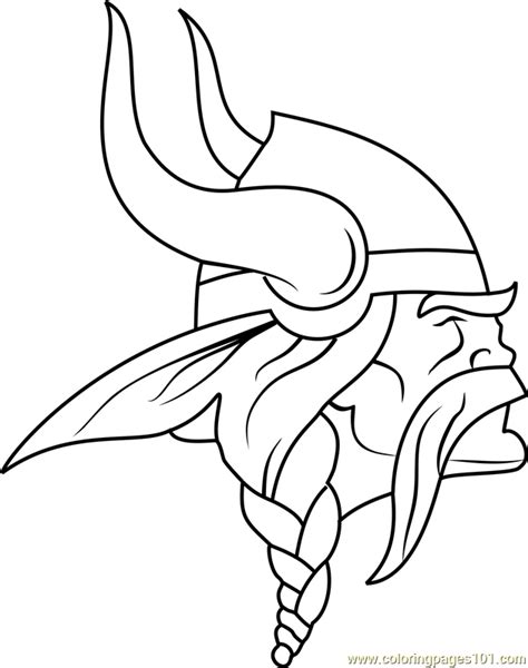 minnesota vikings logo coloring pages minnesota vikings logo viking