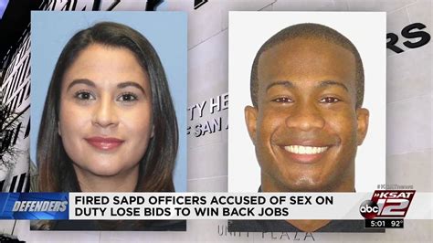 video fired sapd officers accused of sex on duty lose bids to win back jobs youtube
