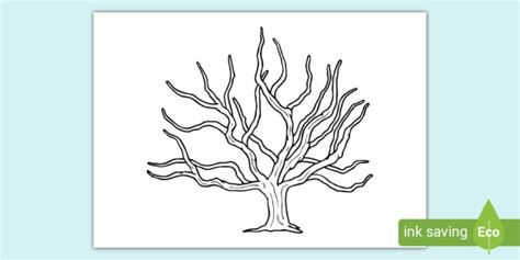tree trunk template nature drawing resources