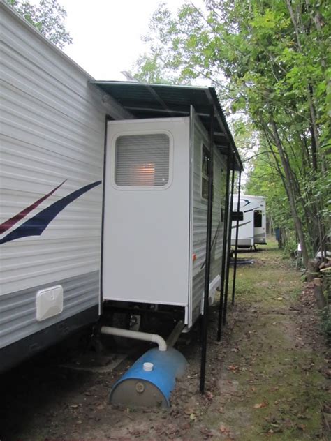 rvnet open roads forum travel trailers  awning   rain trailer awning camping