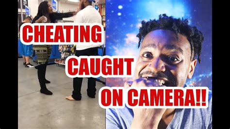 caught cheating on camera reaction youtube