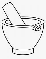 Mortar Pestle Labelled Lipstick Labial Pinclipart 81kb sketch template