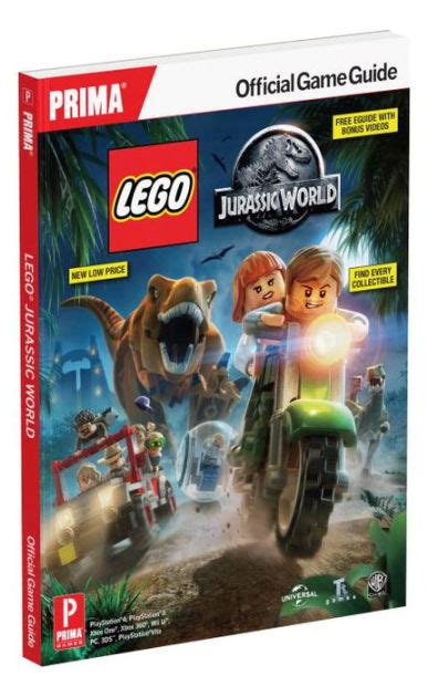 Lego Jurassic World Prima Official Game Guide By Rick Barba Paperback