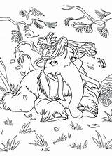 Mammoth Wooly Coloring Getcolorings Printable Getdrawings sketch template