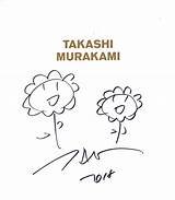 Murakami Takashi sketch template