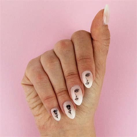 picasso nail stickers picasso nails nail stickers minimal nails art