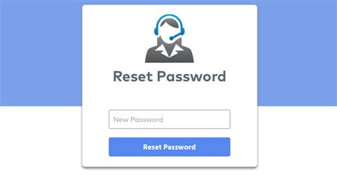 service desk reset passwords