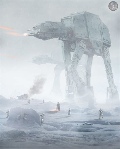 thought id create  hoth landscape rstarwars