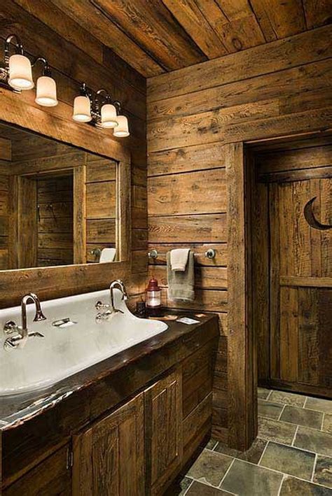 great rustic bathroom designs   home