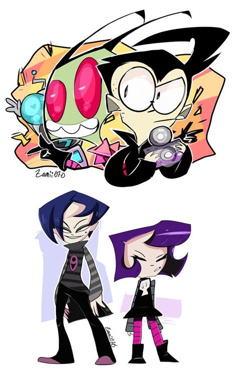 Zim By Cam070 On Deviantart Invader Zim Characters