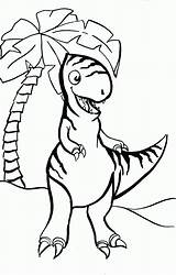 Boyama Dinazor Sayfasi Dinosaur Coloringhome Insertion sketch template