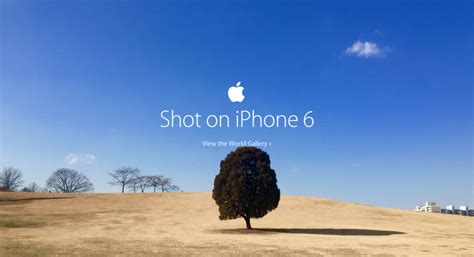 Apple Showcases Shot On Iphone 6 World Photo Gallery On Homepage
